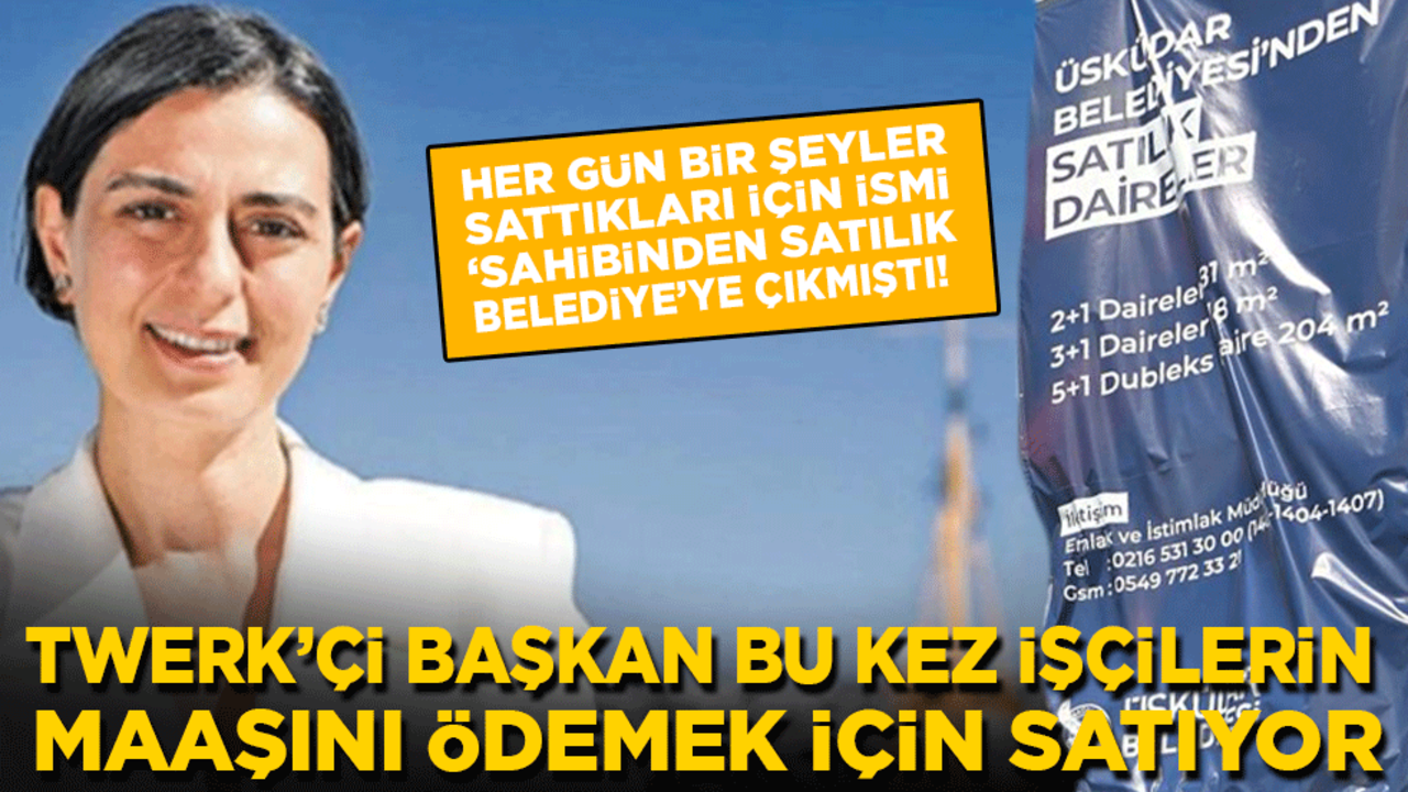 Twerk'çi başkan, bu kez işçilerin maaşlarını ödemek için satıyor