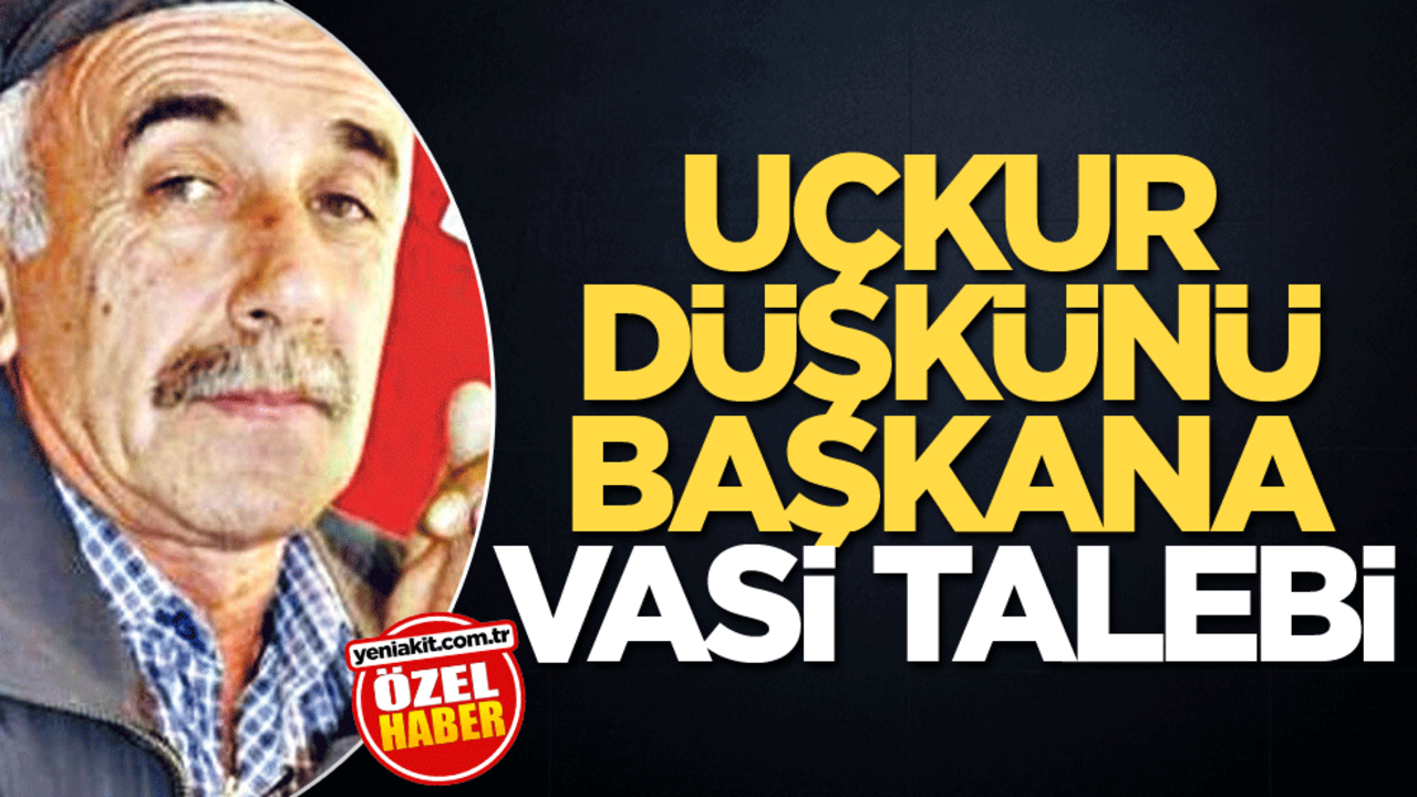 Uçkur düşkünü başkana vasi talebi