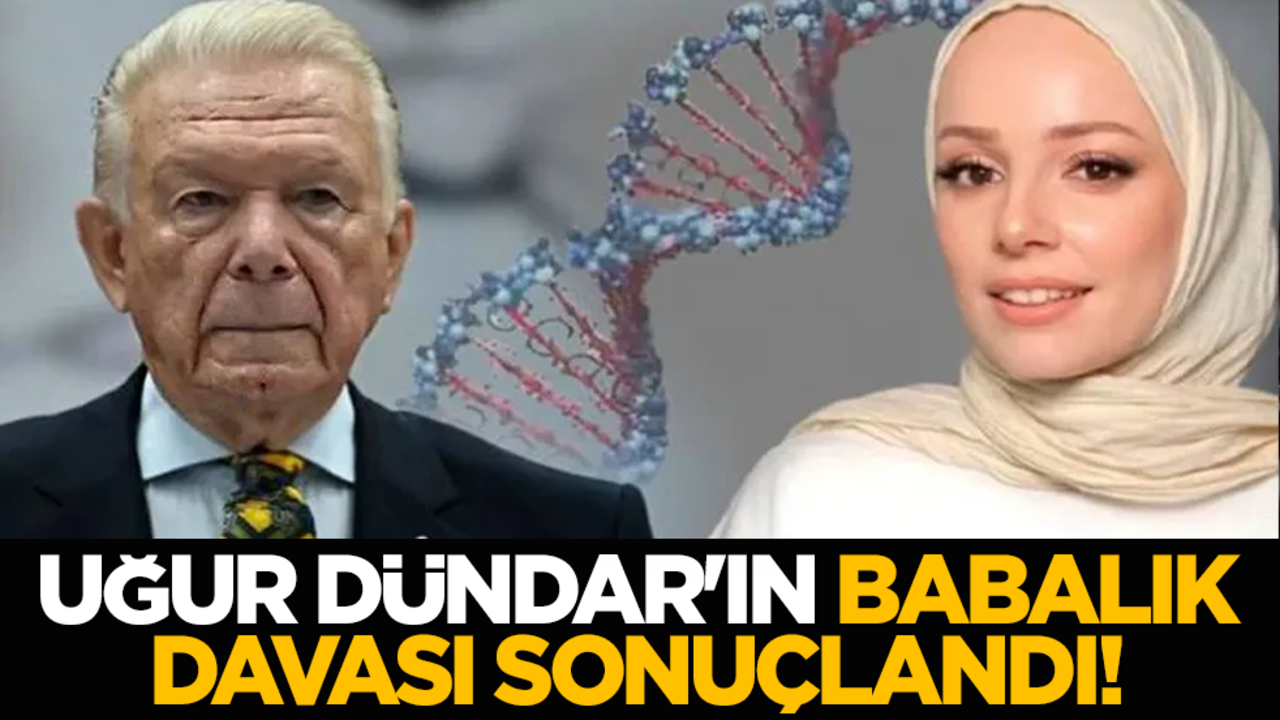 Uğur Dündar'ın babalık davası sonuçlandı