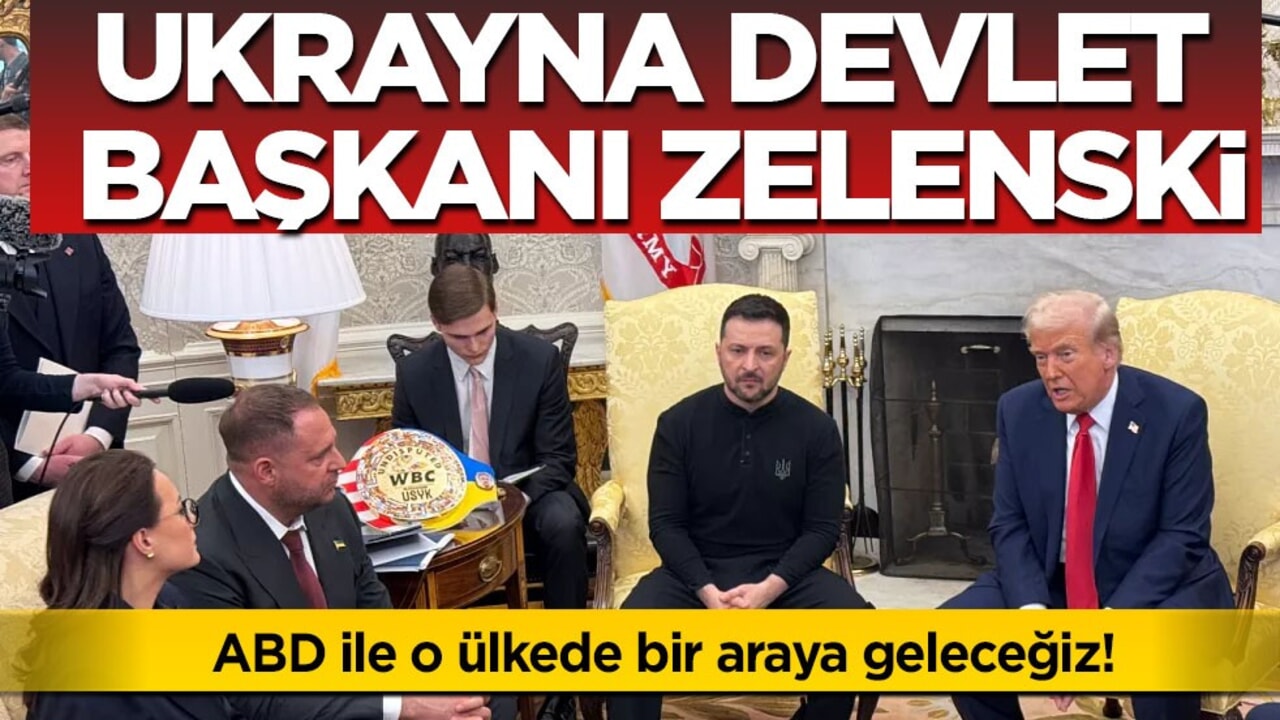 Ukrayna Devlet Başkanı Zelenski Trump'la Suudi Arabistan’da görüşecek! Resmen açıklandı