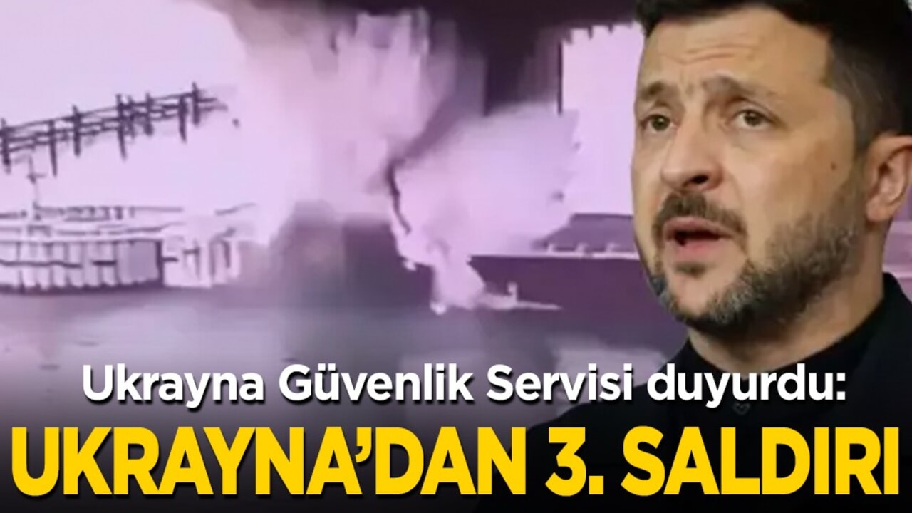 Ukrayna Güvenlik Servisi duyurdu: Ukrayna’dan 3. saldırı