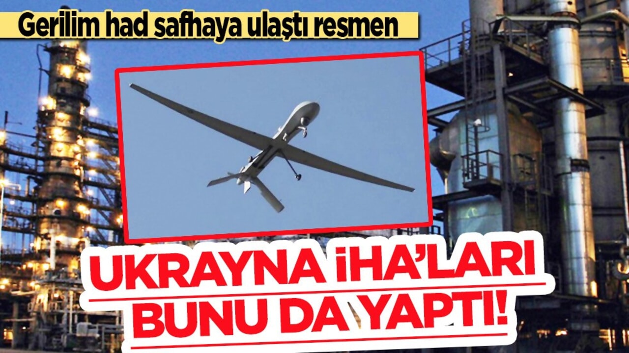 Ukrayna İHA’ları hedef aldı, savaş açtı! Petrol rafinerisine saldırı: Ölü ve yaralı bilgisi geldi