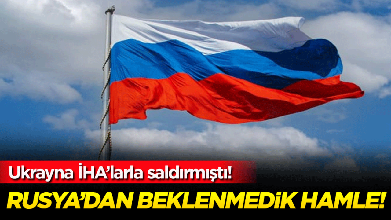 Ukrayna İHA'larla saldırmıştı: Rusya'dan beklenmedik hamle!