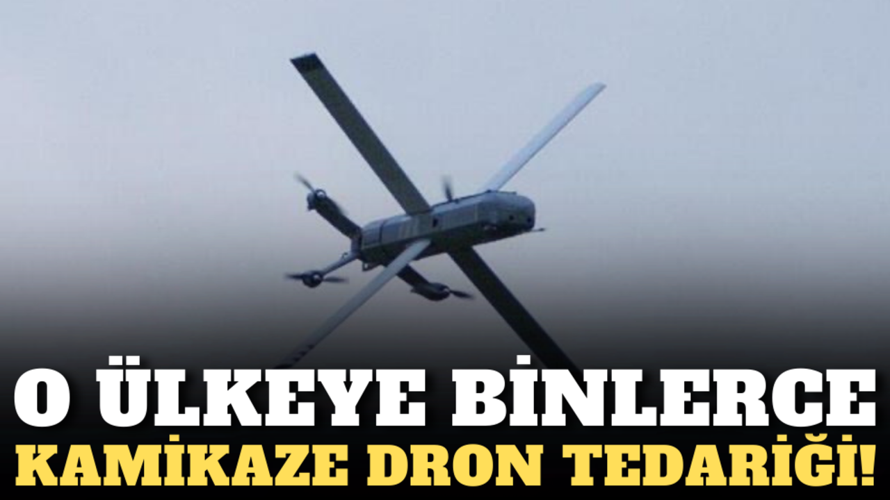 Ukrayna’ya binlerce kamikaze dron tedariği!