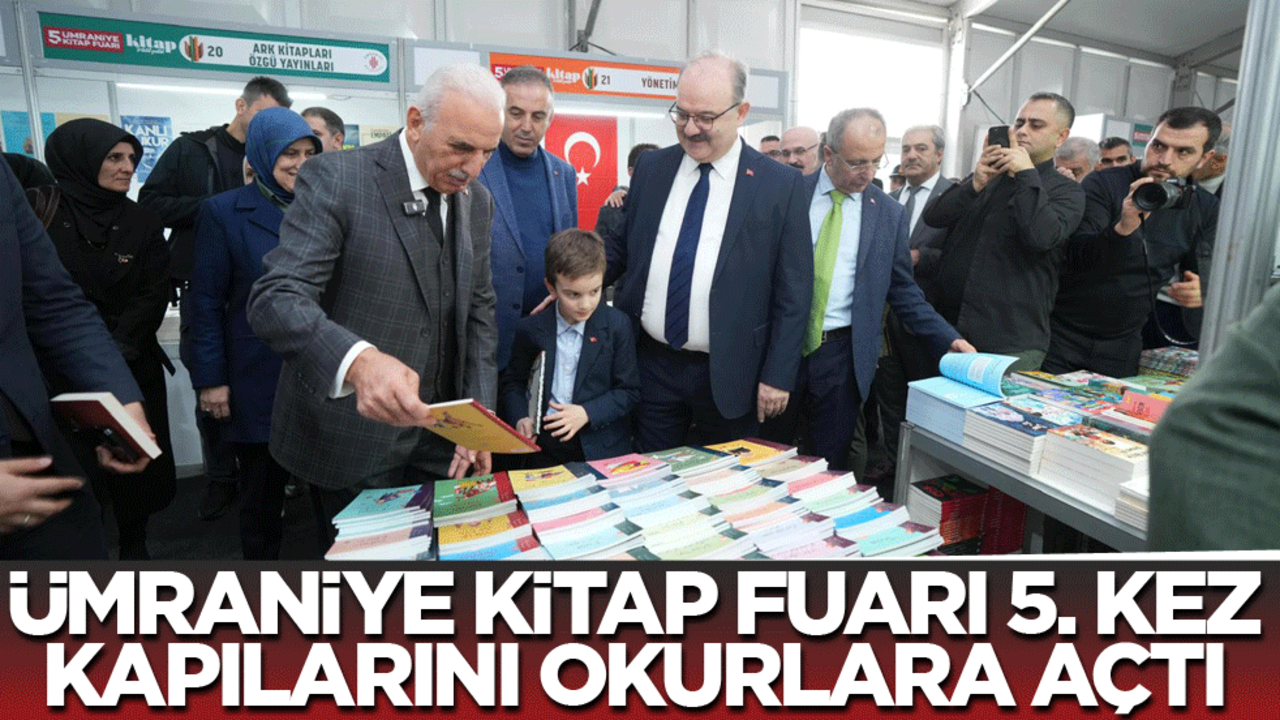 Ümraniye Kitap Fuarı 5. kez kapılarını okurlara açtı