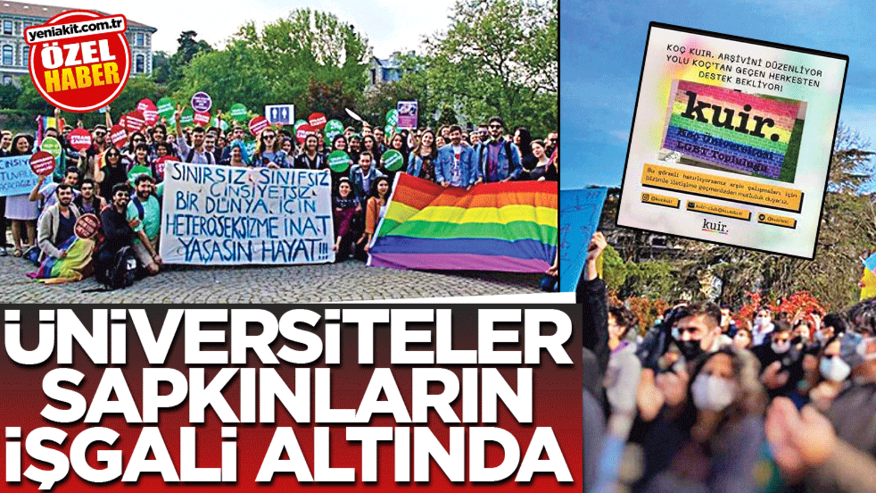 Üniversiteler sapkınların işgali altında