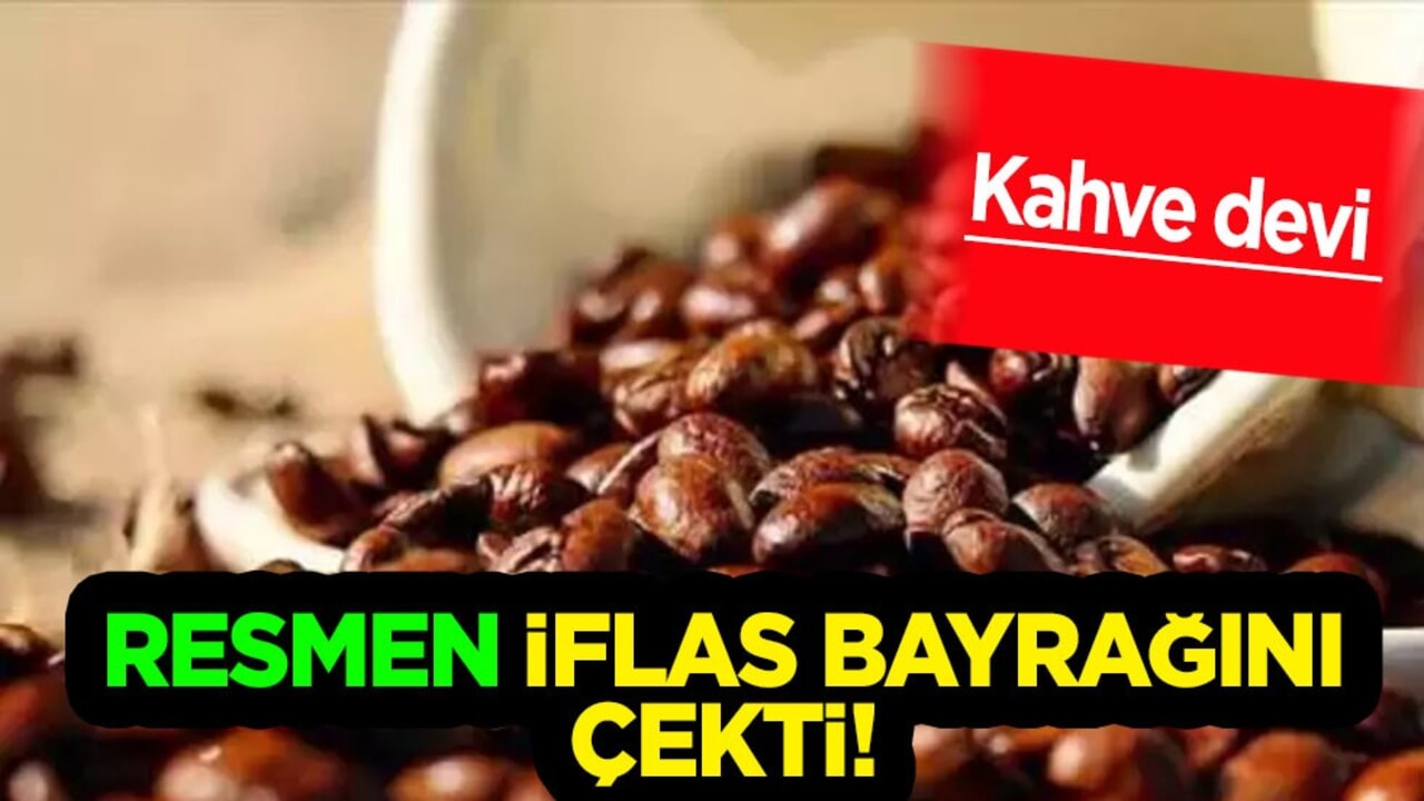 Kahve devi iflas bayrağını çekti! 300 şube kapatıldı! İşte bu hiç beklenmiyordu!