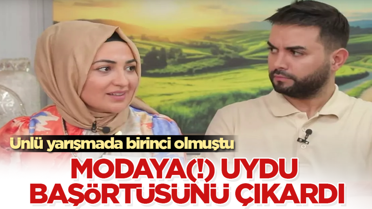 Ünlü yarışmada birinci olmuştu! Sosyal medya fenomeni Semra Dal modaya(!) uydu, başörtüsünü çıkardı