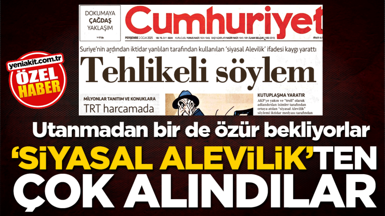 Utanmadan bir de özür bekliyorlar! 'Siyasal Alevilik'ten çok alındılar