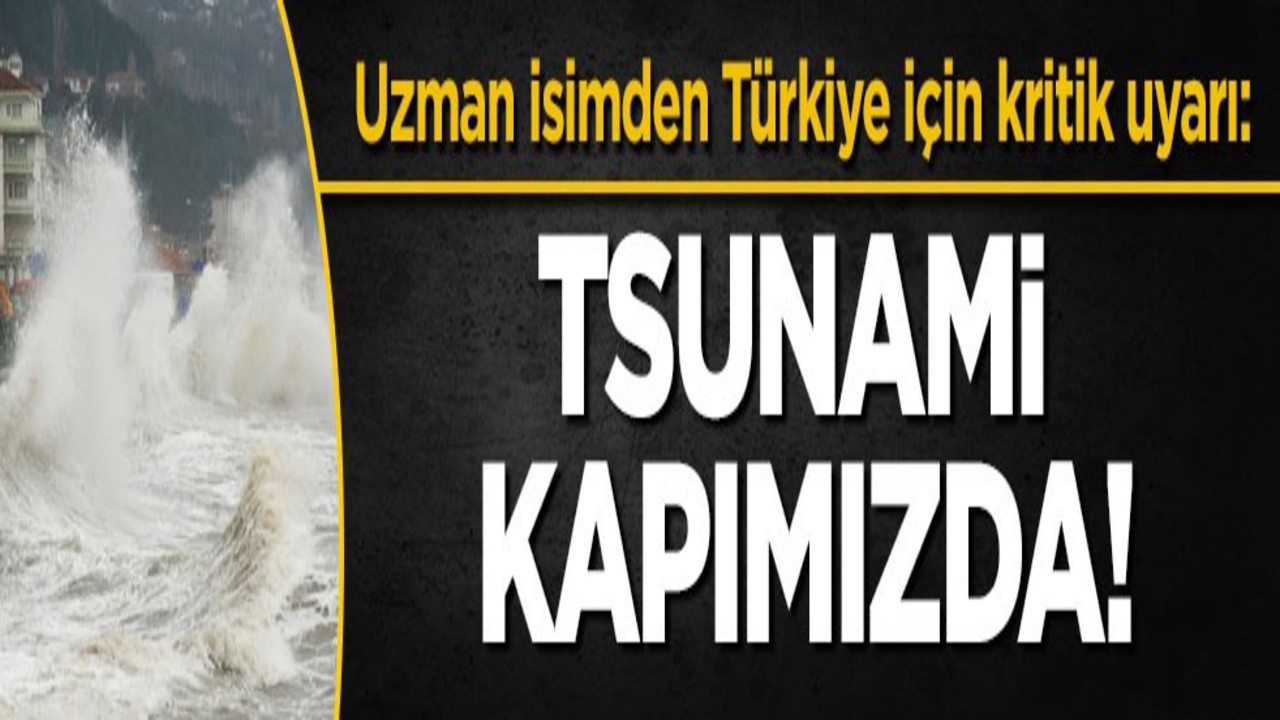 Uzman isimden Türkiye için kritik uyarı: Tsunami kapımızda!