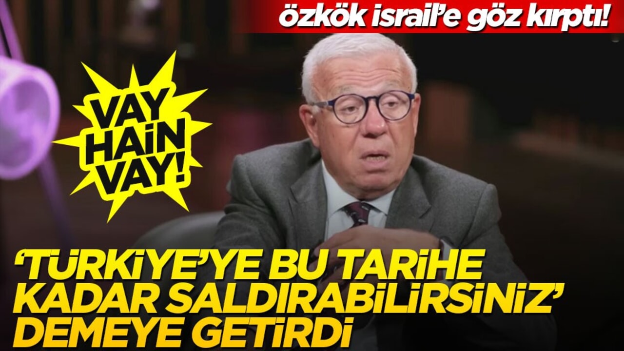 Vay hain vay!.. Özkök İsrail’e göz kırptı! "Türkiye’ye bu tarihe kadar saldırabilirsiniz" demeye getirdi