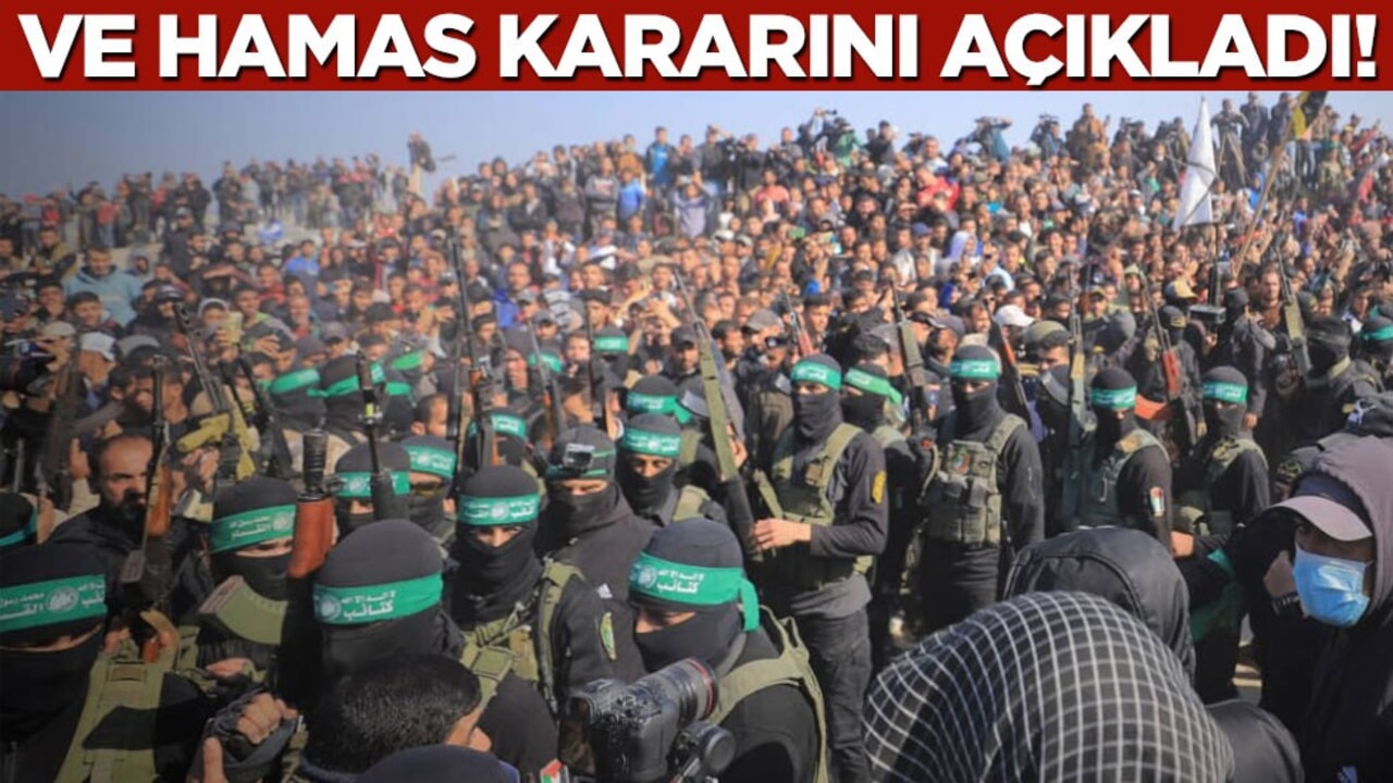 Ve Hamas kararını verdi! İddialar yalanlandı, gerçek açıklandı