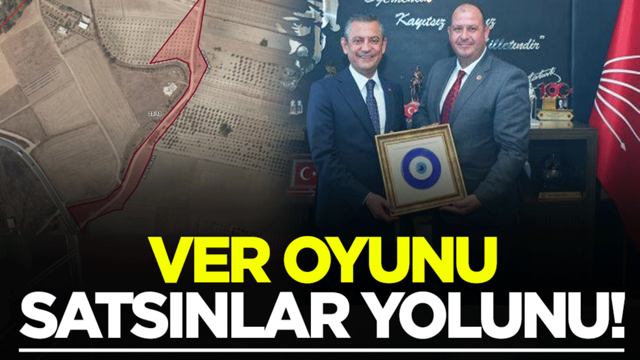 Ver oyunu, satsınlar yolunu! CHP'li belediye köyün yolunu satışa çıkardı