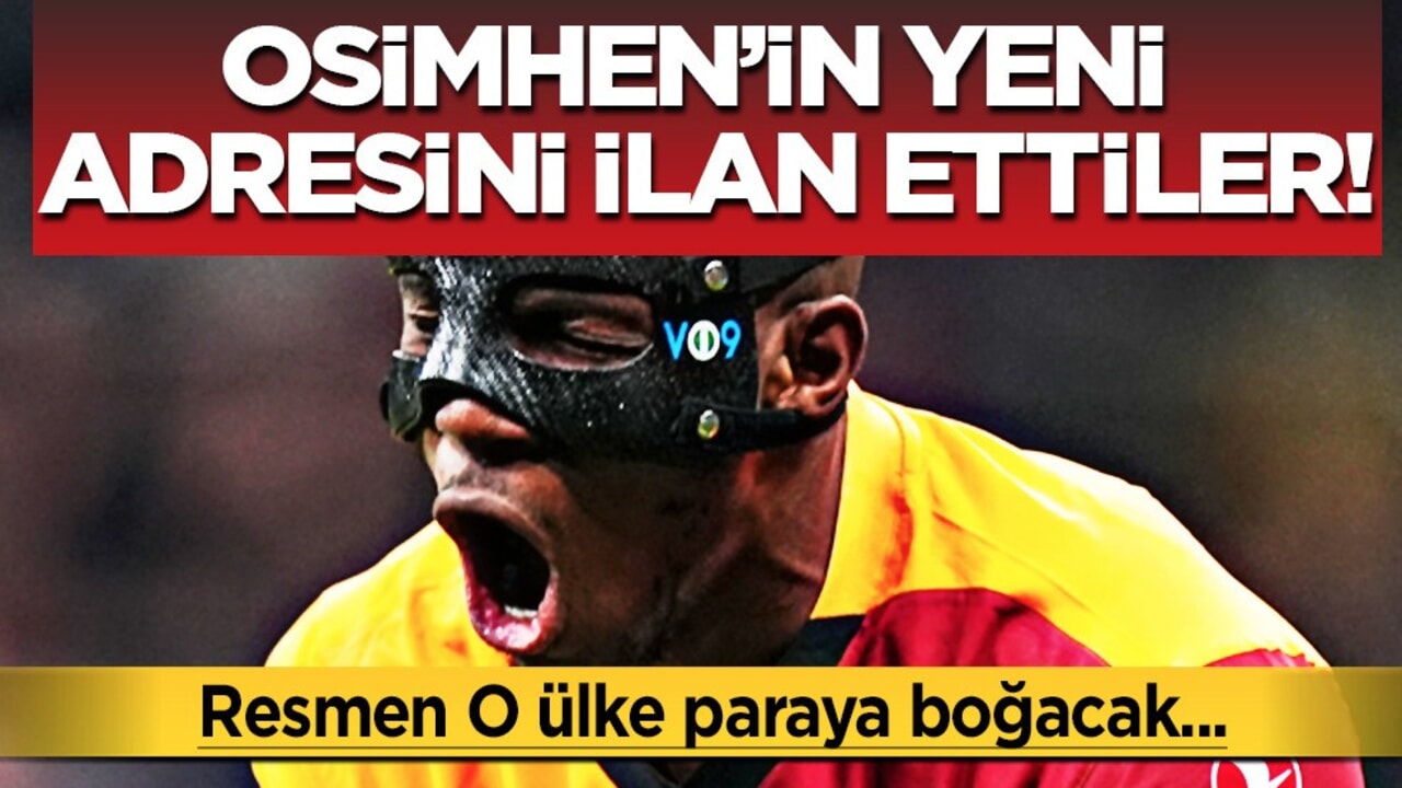 Victor Osimhen'in yeni adresi Suudi Arabistan duyurdular: O iddialarına flaş cevap!