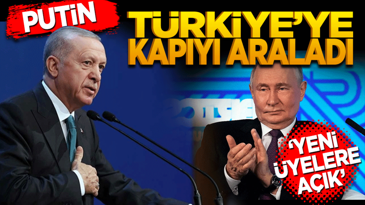 Vladimir Putin Türkiye’ye kapıyı araladı