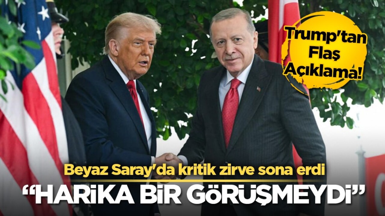 Washington’da tarihi buluşma: Erdoğan ile Trump 6 yıl sonra Beyaz Saray’da