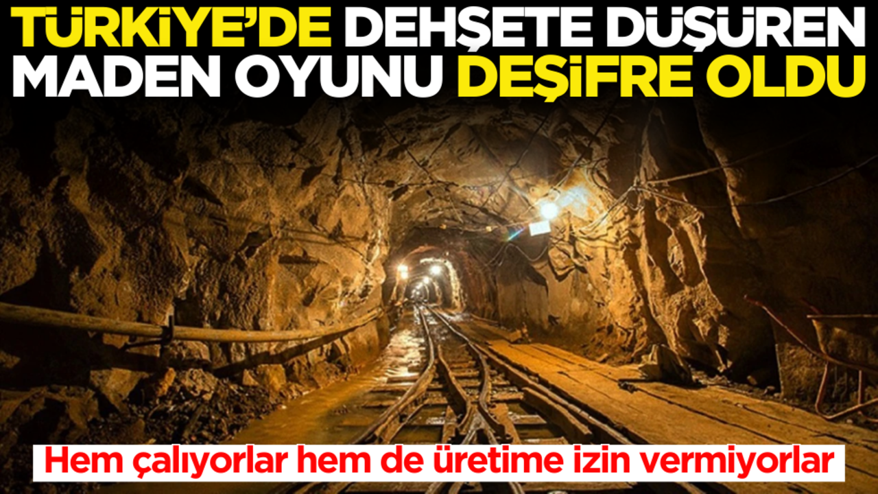 Yabancı maden firmalarında oyun bitmiyor! Çalıyorlar, sömürüyorlar, teminata konu yapıyorlar… dahası da var; gerektiğinde de Ne üretiyorlar ne ürettiriyorlar!