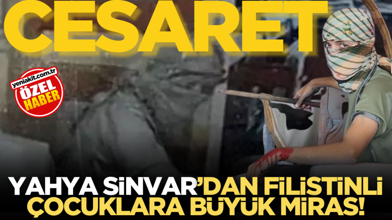 Yahya Sinvar’dan Filistinli çocuklar büyük miras!