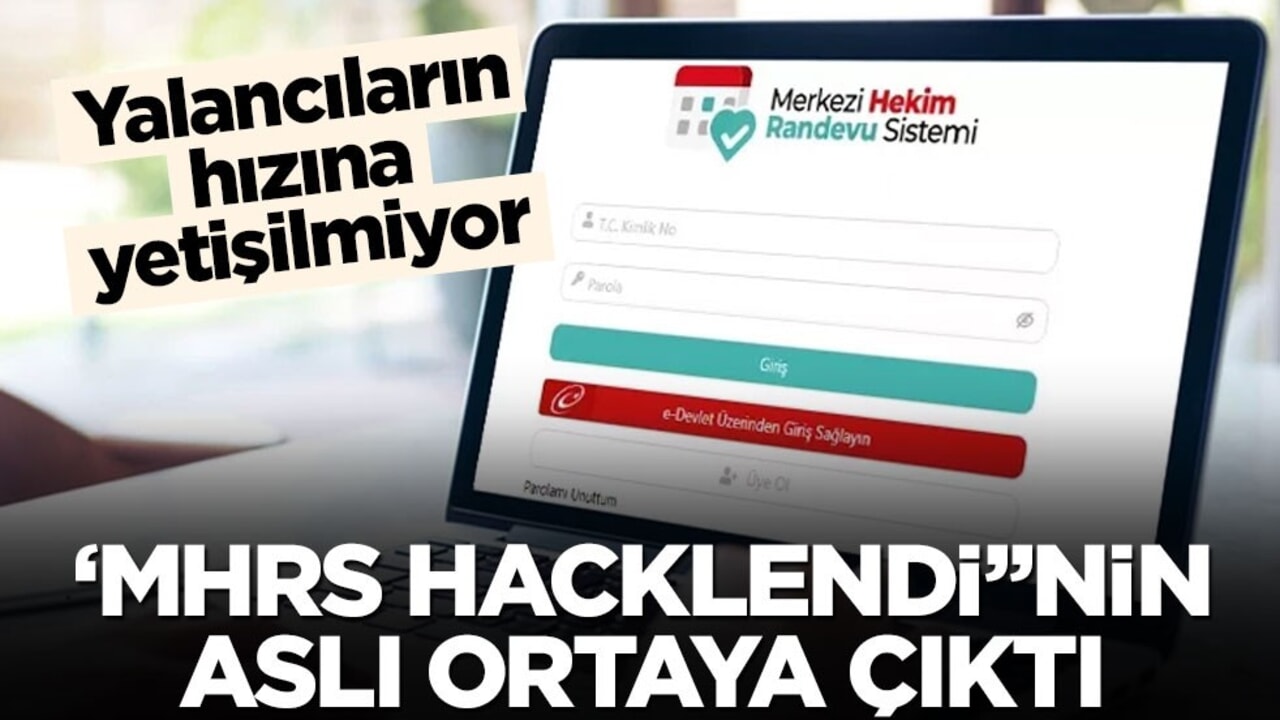 Yalancıların hızına yetişilmiyor! ‘MHRS hacklendi’’nin aslı ortaya çıktı