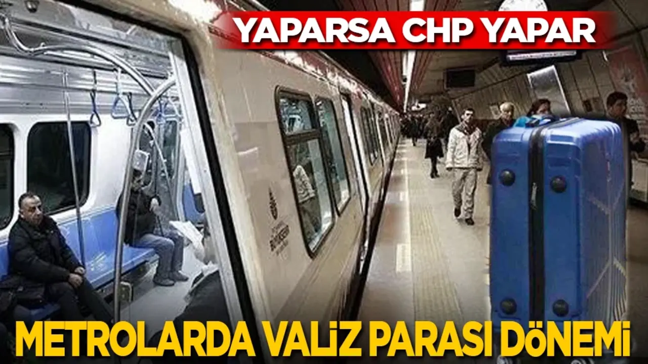 Yaparsa CHP yapar: Metrolarda ikinci valize ilave ücret dönemi