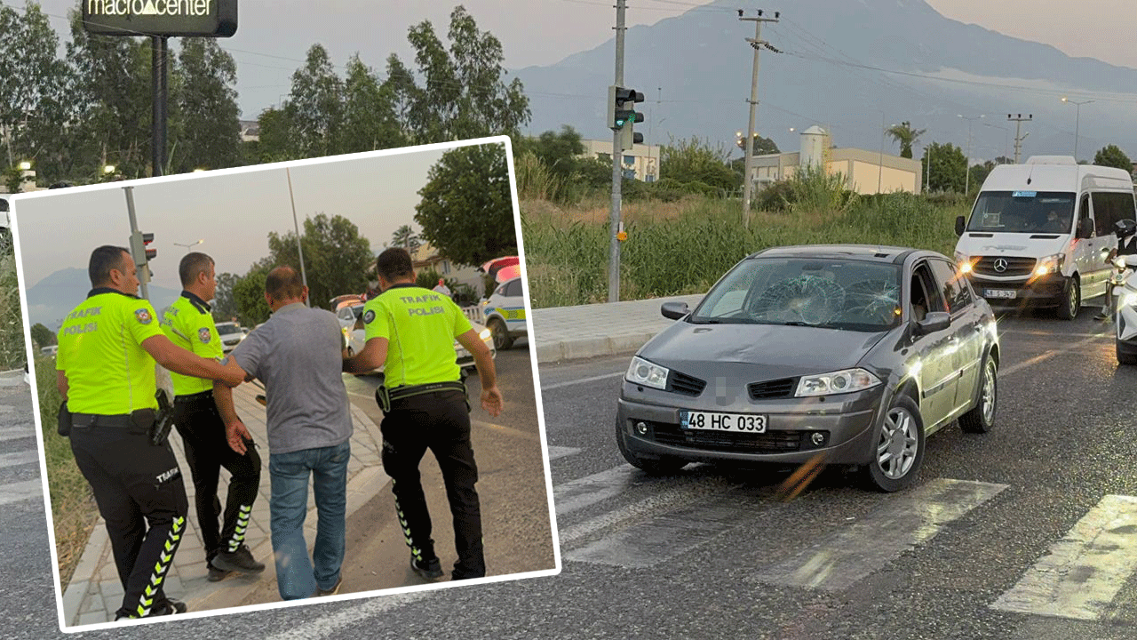 Yaya geçidinde İngiliz kadına çarptıktan sonra ezip kaçmaya çalışmıştı, tutuklandı!