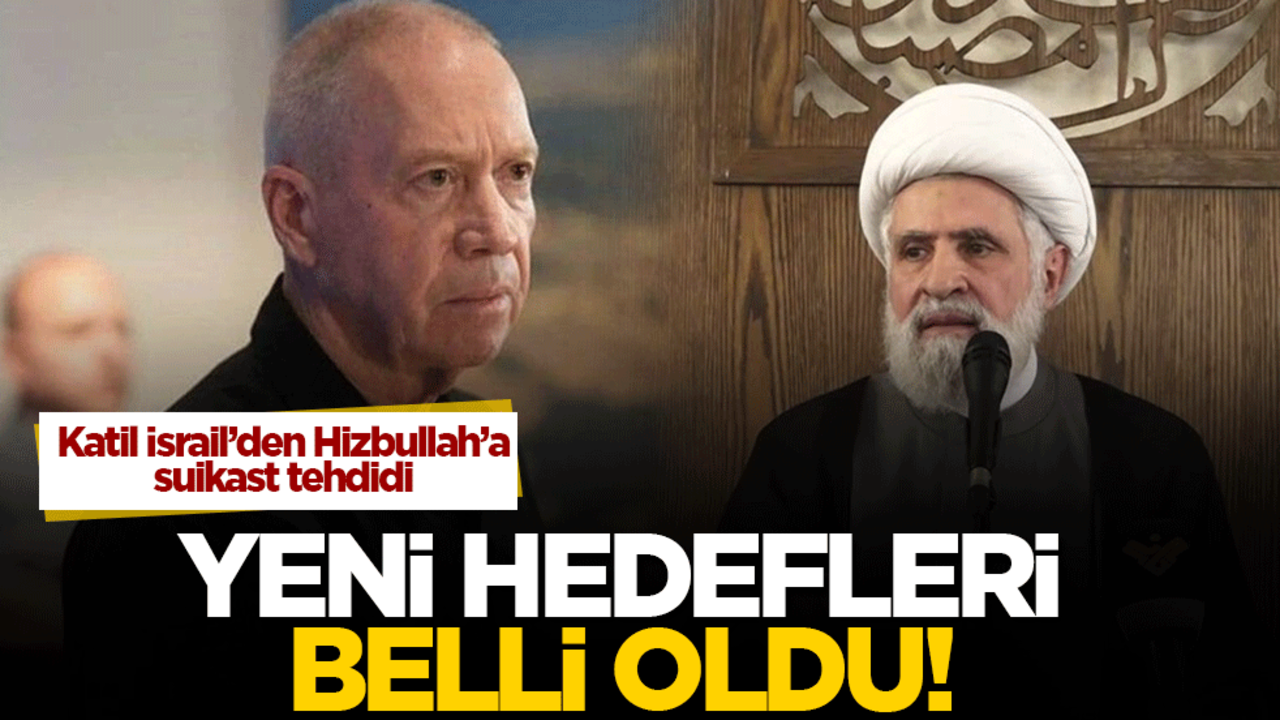 Yeni hedefleri belli oldu! Katil İsrail'den Hizbullah'a suikast tehdidi