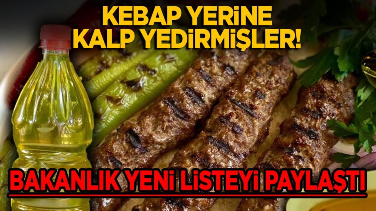 Yeni sahte ürünler açıklandı... Sucuk yerine kanatlı eti, kebap yerine kalp yedirmişler! Önemli gelişme