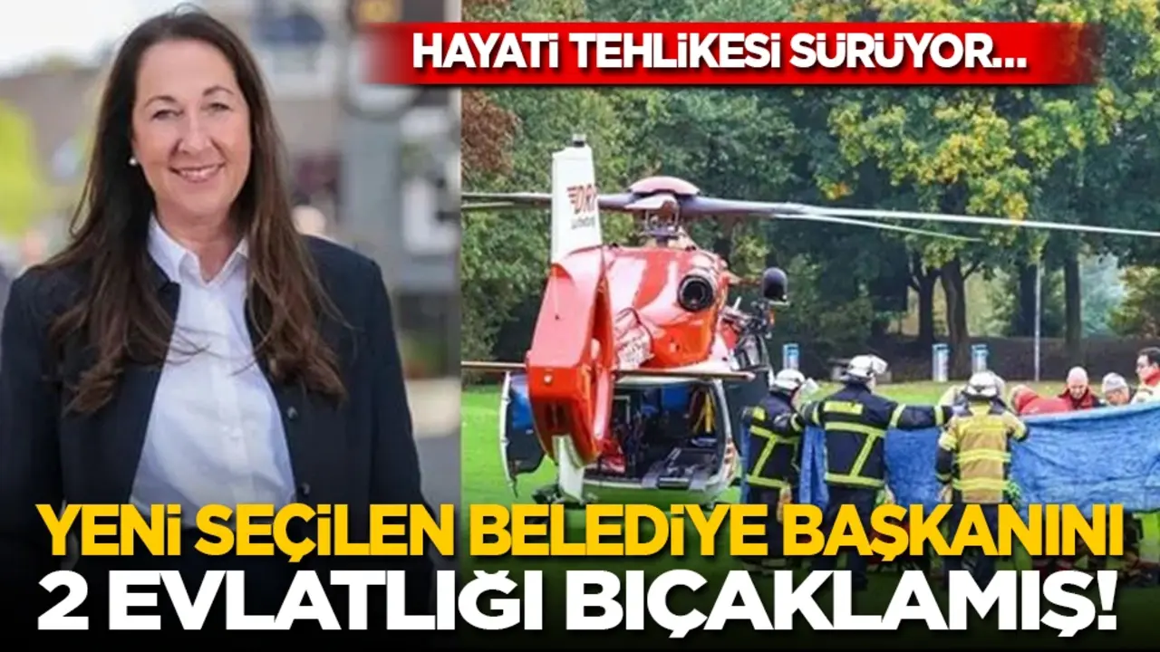 Yeni seçilen belediye başkanını 2 evlatlığı bıçaklamış! Hayati tehlikesi sürüyor…