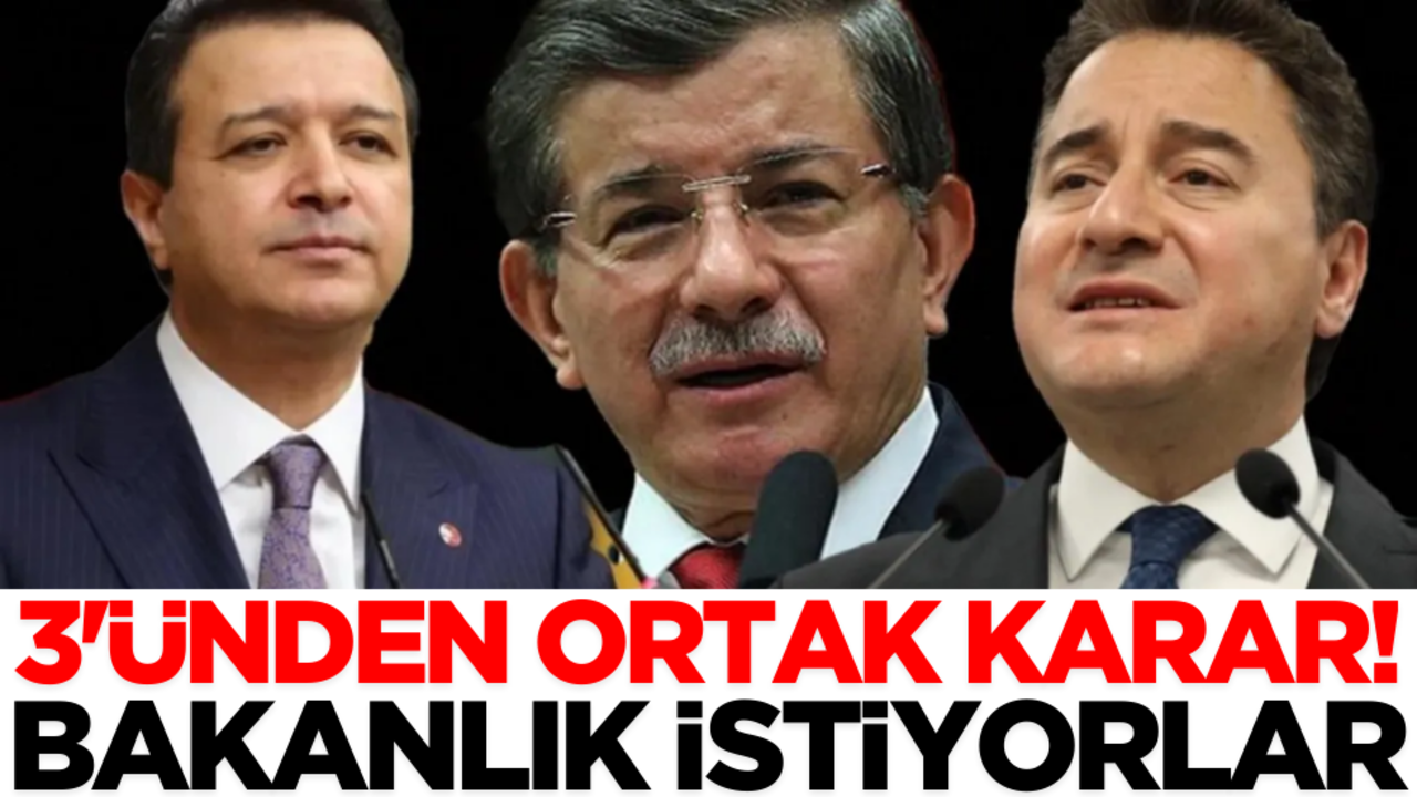 Yeni Yol Partisi, 'yeni bakanlık' talep etti