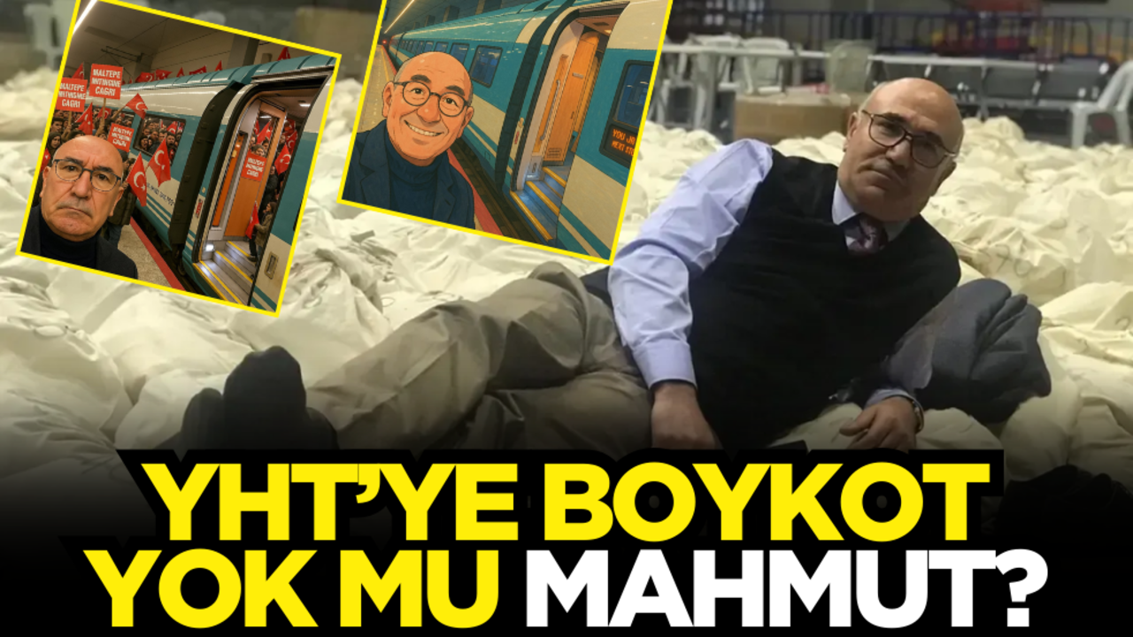 YHT'ye boykot yok mu Mahmut?