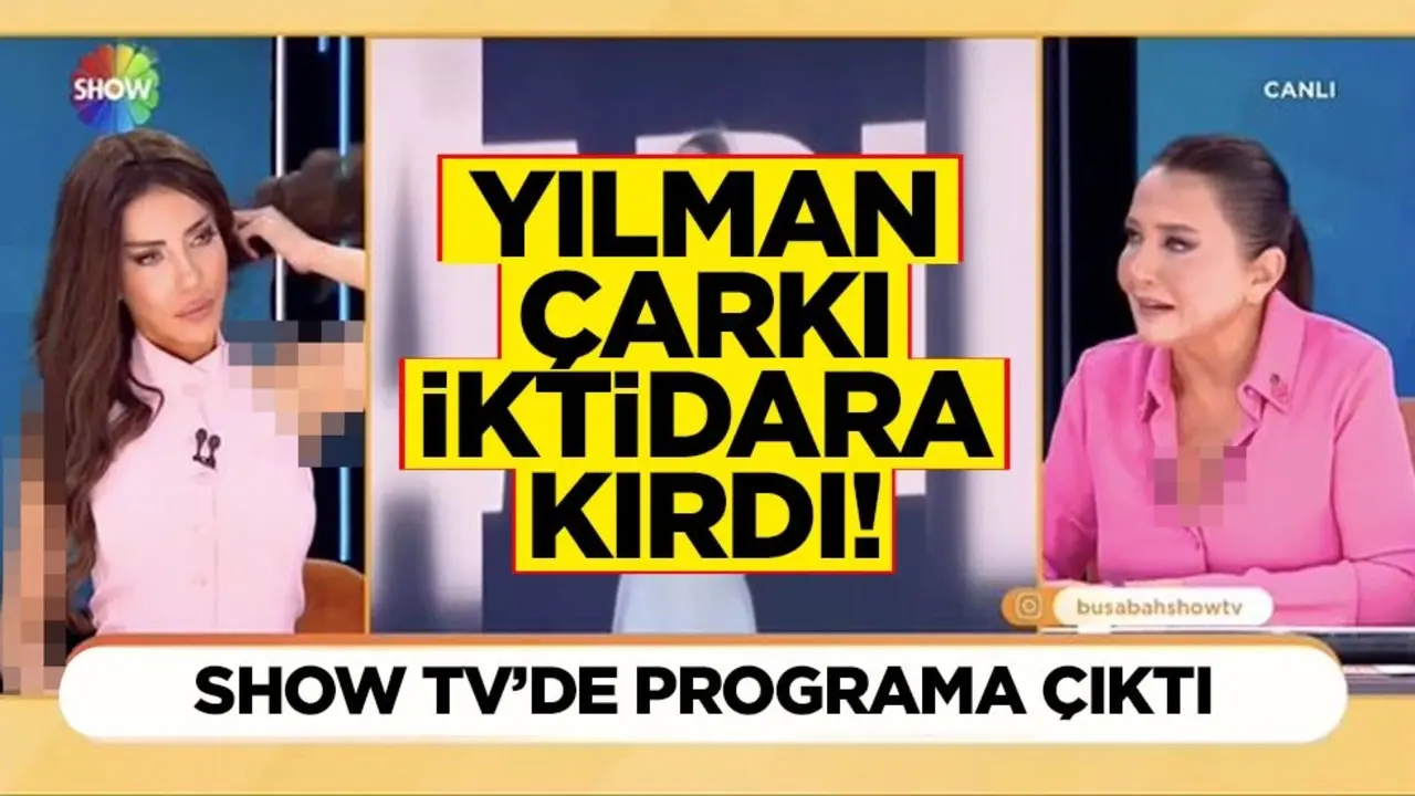 Yılman çarkı iktidara kırdı! Show TV’de programa çıktı