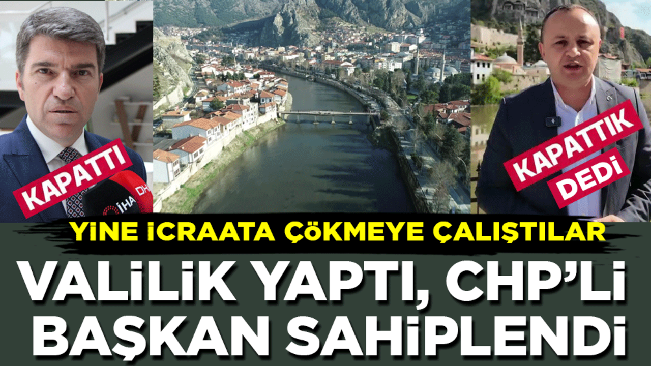 Yine icraata çökmeye çalıştılar: Valilik yaptı, CHP'li başkan kendi yapmış gibi gösterdi