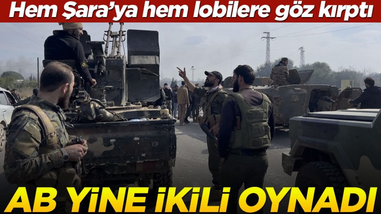 Yine ikili oynadılar! AB'den Lazkiye olaylarına ilişkin açıklama