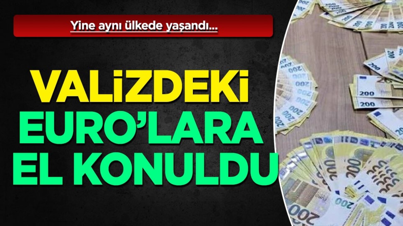 Yine Sırbistan olay oldu! Valizdeki 70 Bin Euro’ya el konuldu: Dikkat edin uyarısı