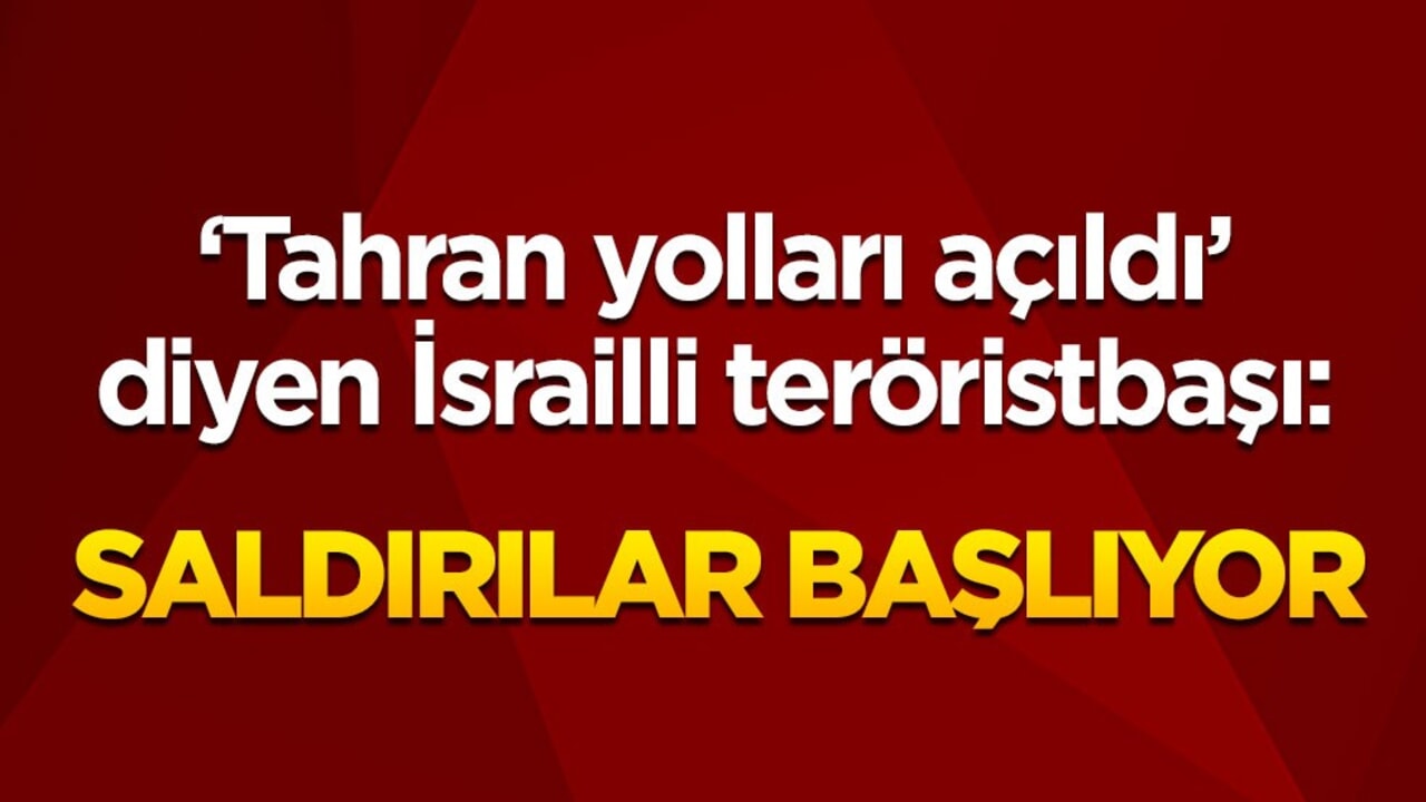 "Yol açıldı" diyen siyonist genelkurmay başkanı: Saldırılara başlayacağız