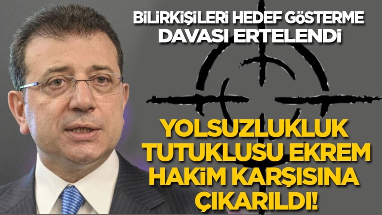 Yolsuzluktan tutuklu Ekrem hakim karşısında! Bilirkişileri hedef gösterme davası ertelendi