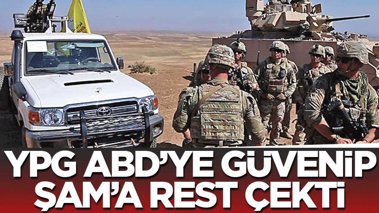 YPG ABD’ye güvenip Şam'a rest çekti