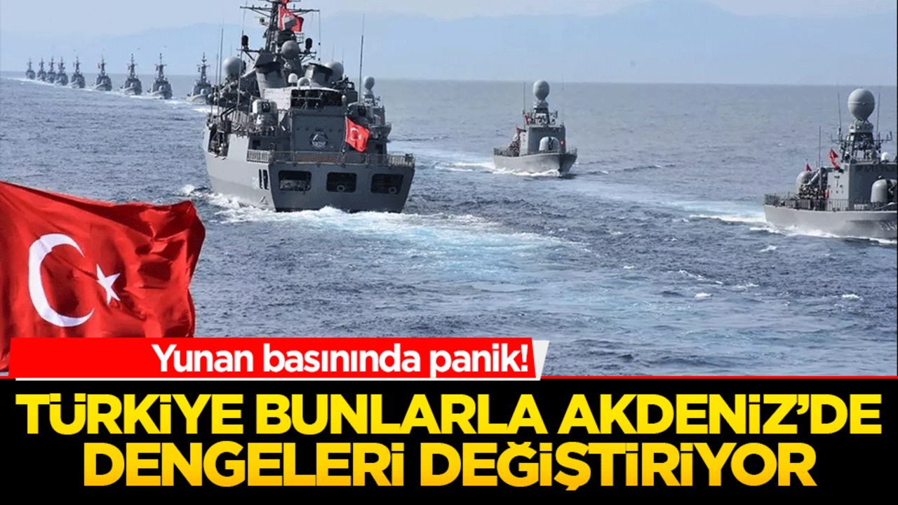 Yunan basınında panik! Türkiye TF2000 ile Akdeniz’de dengeleri değiştiriyor