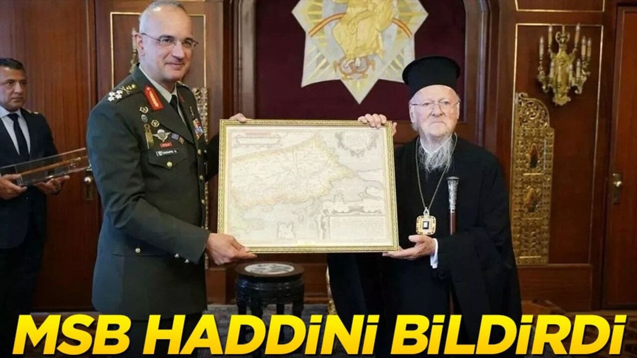 Yunan genelkurmay başkanının rezaletine MSB'den tepki! "Nostaljik bir avuntudan ibaret"