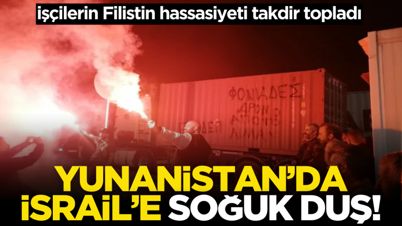 Yunanistan’da İsrail’e soğuk duş!