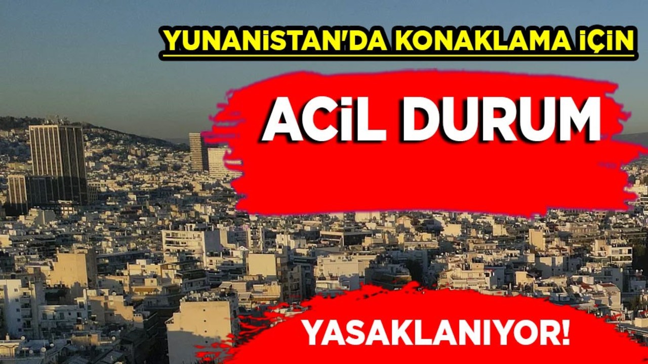 Yunanistan'da konaklama için acil durum sebebiyle penceresiz bodrum yasak olacak