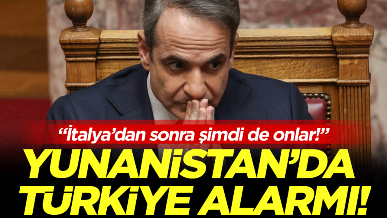 Yunanistan'da Türkiye alarmı: İtalya'dan sonra şimdi de onlar!