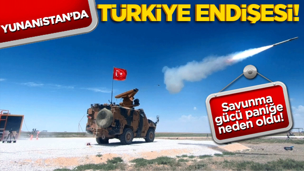 Yunanistan'da Türkiye endişesi! Savunma gücü paniğe neden oldu