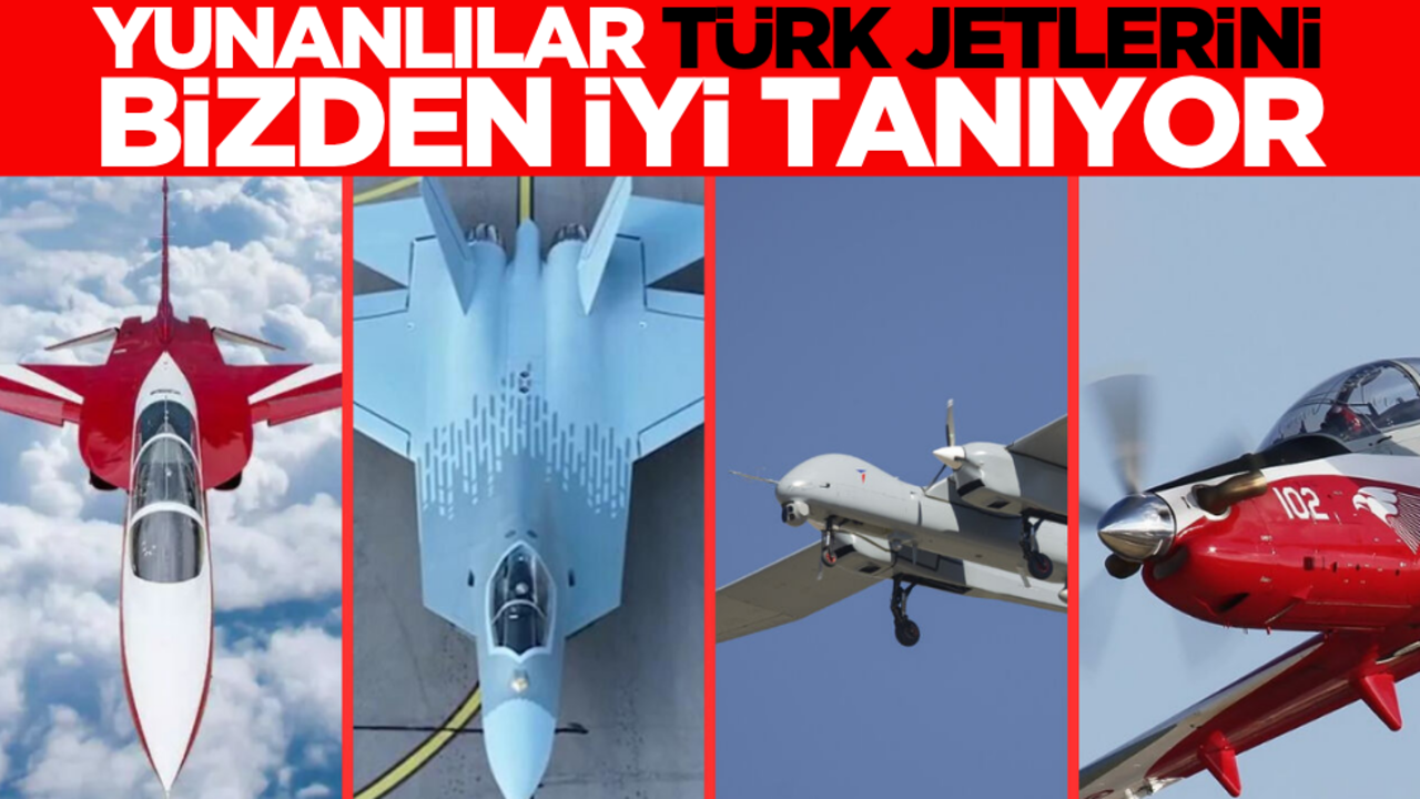 Yunanlılar Türk jetlerini bizden iyi tanıyor