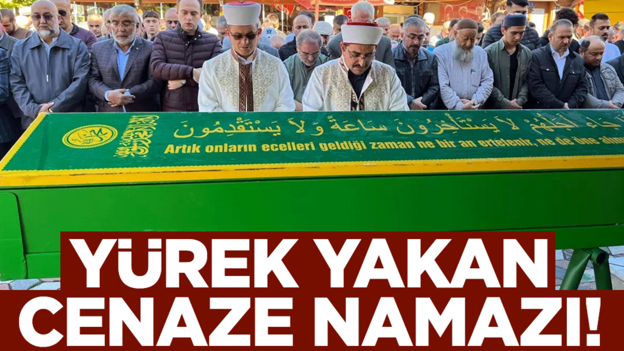 Yürek yakan cenaze namazı!