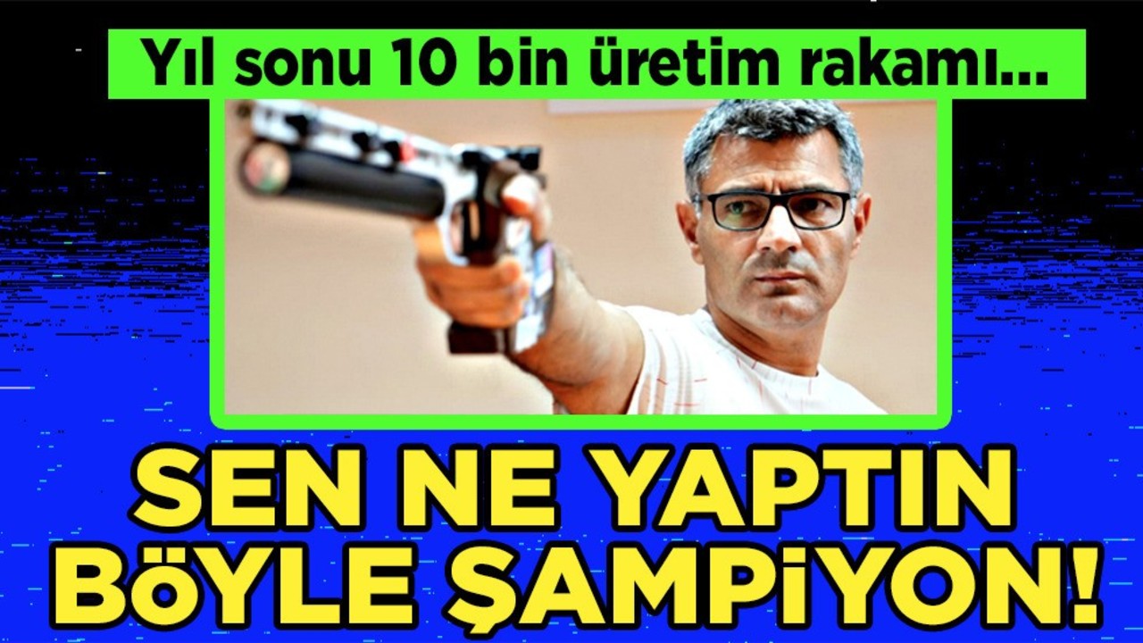 Yusuf Dikeç, havalı tabanca satışlarını patlattı! Konya’da tanıtıldı: Yıl sonu 10 bin üretim rakamına çıkacak!