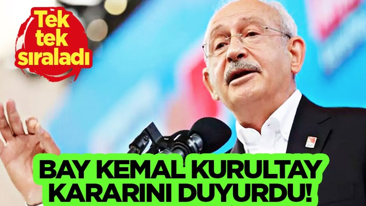 Yüzü gülmeyen Kılıçdaroğlu, kurultayda neden aday olmayacağını açıkladı! 