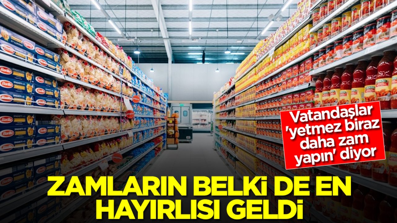 Zamların belki de en hayırlısı geldi! Vatandaşlar 'yetmez biraz daha zam yapın' diyor