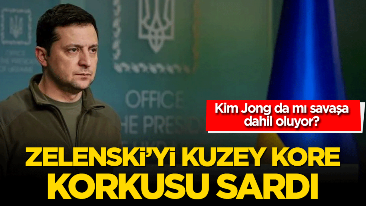Zelenski'den Kuzey Kore açıklaması! Savaş endişesi giderek büyüyor…