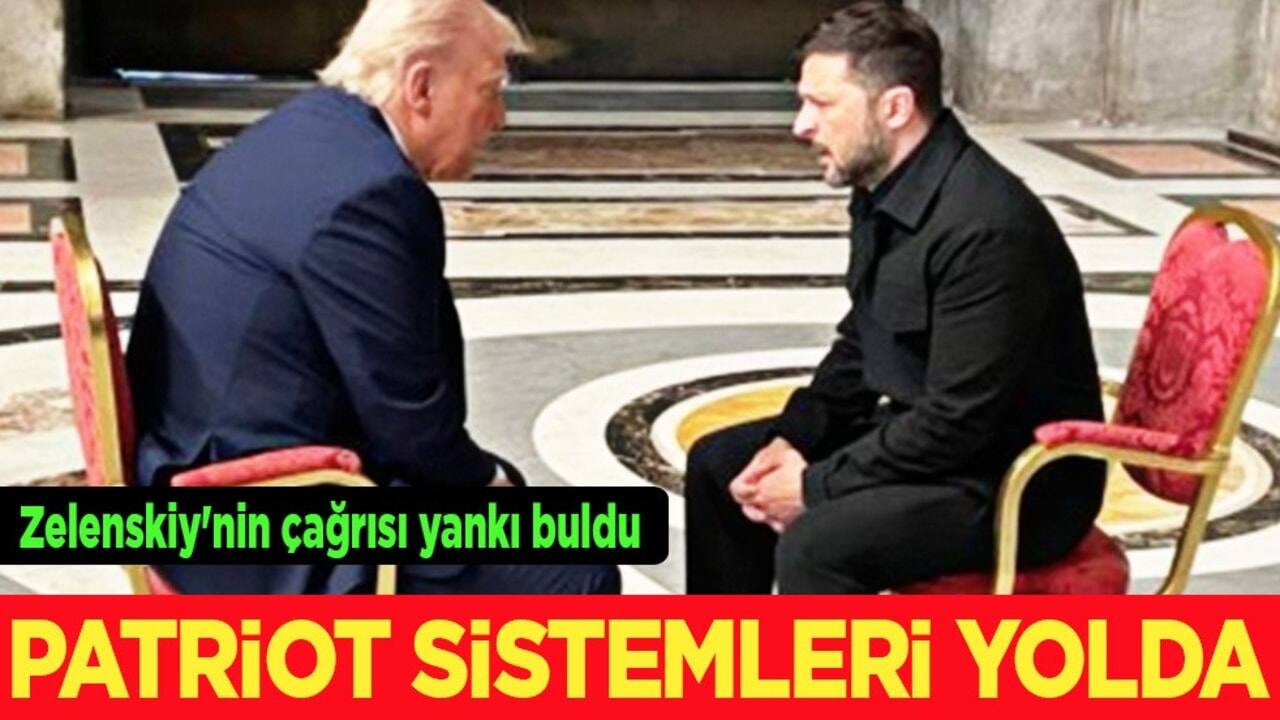 Zelenskiy'nin çağrısı yankı buldu: Kiev'e kalkan olacak yeni Patriot sistemleri yolda